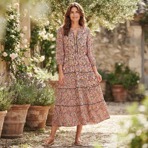 Downeast maxi dress women - downeast, l